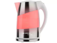 Chaleira Elétrica Cadence Iluminatta CEL304 - Branco/Inox - 1,8 L