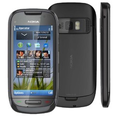 NOKIA C7-00 PRETO SYMBIAN WI-FI/3G/CÂM 8MP/GPS/MP3/RADIO FM/BLUETOOTH - loja online