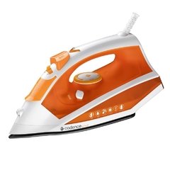 Ferro Cadence a Vapor Sirius IRO400 - Branco/Laranja