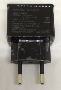 Carregador S11D18 Plug Adaptador Fonte Usb 5v 2a Bivolt Nov