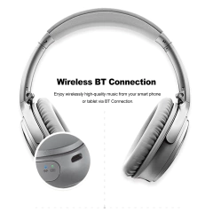 Fone de ouvido sem fio Bose QuietComfort 35 II QC35 Bluetooth com cancelamento ativo de ruído