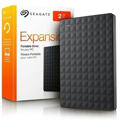 HD Externo Expansion para Windows e Mac com 1 TB e USB 3.0 Preto - Seagate - STEA1000400 - B5STEA1000400_PRD
