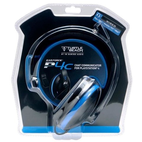 Fone de Ouvido Com Microfone P4c Para Ps3, PC e Mac