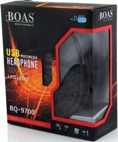 Headset GAMER Bq 9700 Usb, Pc E Ps3, Xbox Digital Stereo C Fio Boas