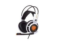 Headset Gamer Oex Extremor Hs400 Branco, 7.1 Virtual Surround, Smart Vibration