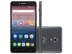 Celular Alcatel Pixi 4 4.0 4034F 8GB, Preto processador de 1.3Ghz Quad-Core, Bluetooth Versão 4.0, Android 6.0 Marshmallow, Quad-Band 850/900/1800/1900