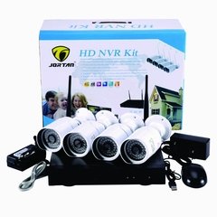 Kit Nvr Hd Jortan 4 8806ZL3-4 Câmeras Fullhd Internet Wifi, sem fio. - comprar online