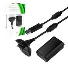 Kit Play e Charge para Controle sem fio do XBox 360 na internet