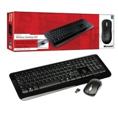 Kit Teclado e Mouse Sem Fio Microsoft Wireless Desktop 800