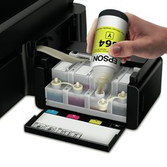 Multifuncional Epson L355 Tanque de Tinta Com Wi-Fi, Entrada USB, Impressora, Copiadora e Scanner na internet