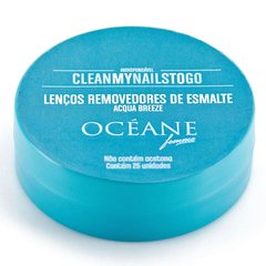 LENÇOS REMOVEDORES DE ESMALTE OCEANE C/ 25 UND - 31 unidades