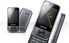 SAMSUNG DUOS GT-C3752 DUAL CHIP, WI-FI, BLUETOOTH, TELA 2,4", CAMERA 3.1MP, RADIO FM, MP3 PLAYER - Infotecline