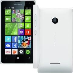 Smartphone Microsoft Lumia 435 Dual Chip Windows Phone 8.1 Tela 4" 8GB 3G Wi-Fi Câmera 2MP - Branco