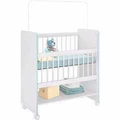 Mini Berço Moisés Rubi Azul Peternella - 1 unidade - comprar online