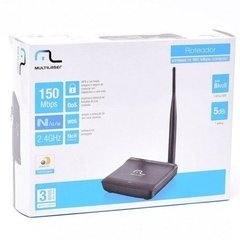 Roteador Multilaser Mini Re047 Wireless N 150 Mbps Antena Fixa