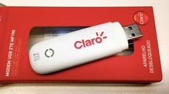 Modem Usb Zte Mf190 - Desbloqueado Internet 3g COM LOGO CLARO - comprar online