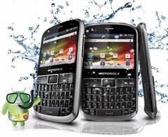 CELULAR MOTOROLA Defy Pro XT560, PRETO, Android 2.3, Foto 5 Mpx, 1 Core 1 GHZ, Micro SD até 32 GB, na internet