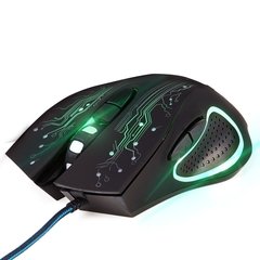 Mouse Laser Gamer Led Usb 3200 Dpi Pc Notebook Jogos Gaming