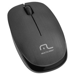 Mouse Sem Fio Multilaser 1200 Dpi 2.4 Ghz Preto Usb Mo251