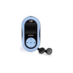 MP4 Player Mormaii Track Azul 4gb Com Tela LCD 1.5", Gravação de Voz, Entrada USB