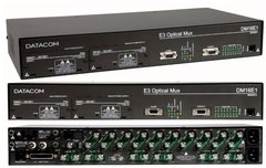 SUB BASTIDOR PDH TRANSMISSAO DATACOM E3 OPTICAL MUX DM16E1- 4 unidades - comprar online