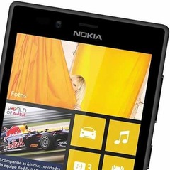 NOKIA LUMIA 720 PRETO 8GB WIFI GPS DUAL CORE CAM 6.7MP 4.3 - loja online