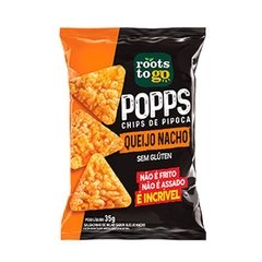 SALGADOS POPPS QUEIJO NACHO 35G - 36 UNIDADES