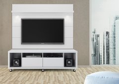 Rack Com Painel Horizon Branco Gloss 1.8 - Província