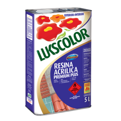 Resina Acrilica Lukscolor 5 Lt - 42 UNIDADES