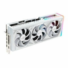 Placa De Video Asus Geforce Rtx 4090 Rog Strix Oc White, 24gb, Gddr6x, 384-Bit, Rog-Strix-Rtx4090-O24g-White.