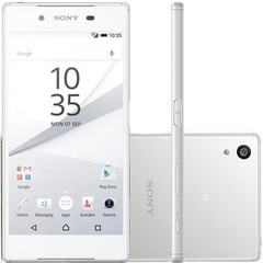 SMARTPHONE SONY XPERIA Z5 E6603 branco ANDROID 5.1.1 , MEMÓRIA INTERNA 32GB, CÂMERA 23MP, TELA 5.2