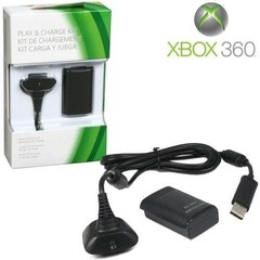 Kit Play e Charge para Controle sem fio do XBox 360