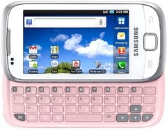 CELULAR SAMSUNG I5510 GALAXY 551 rosa QWERTY, ANDROID 2.2, WI-FI, 3G, CÂMERA 3.2, GPS, MP3, RÁDIO FM, TOUCHSCREEN, FONE E CARTÃO 2GB - comprar online