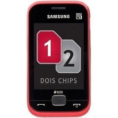 CELULAR SAMSUNG C3313T VERMELHO COM DUAL CHIP, TV DIGITAL, CÂMERA 2MP, RÁDIO FM, MP3, BLUETOOTH - Infotecline