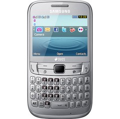 SAMSUNG S3572 CHAT 357 CINZA DUAL CHIP WIFI FM QWERTY - Infotecline