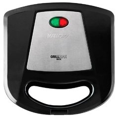 Sanduicheira Grill Max Black Com Inox 220v Mallory
