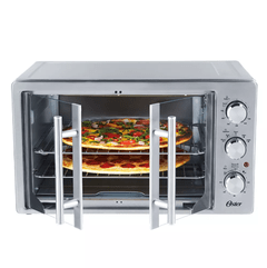 Forno Elétrico Porta Dupla French Door Oster com Capacidade de 42 Litros- TSSTTVFDXL