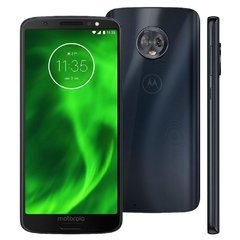 Moto G6 Índigo Motorola com Tela de 5,7", 4G, 32 GB e Câmera 12MP + 5MP - XT-1925 - comprar online