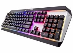 eclado Cougar Gaming Attack X3 Rgb Mecânico Cherry Mx Blue