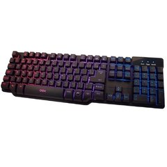 Teclado Gamer Oex ForceX Tc201 Semi Mecânico Com LED