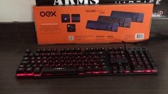 Teclado Gamer Oex ForceX Tc201 Semi Mecânico Com LED - comprar online