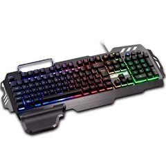 Teclado Gamer Semi Mecânico Superfície Metal Warrior Tc210 - comprar online