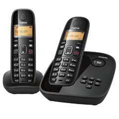 Ramal s Fio Gigaset Siemens A49H DECT 6.0 Preto c Id. Chamadas