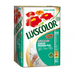 BASE BRANCA LUKSCLEAN BRANCO 18L - 4 UNIDADES