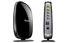 Roteador Wirelles Belkin 300n Surf Preto 300mbps Itw - comprar online