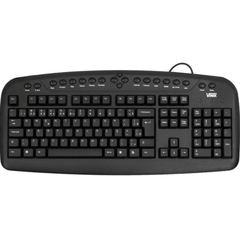 TECLADO MULTIMIDIA ABNT2 PS/2