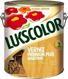 Verniz Marítimo 3,6 Litros Plus Brilhante Incolor Lukscolor - 97 unidades