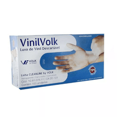 LUVAS DE VINIL CX C/ 100 UND - 7 unidades - comprar online