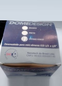 Suporte para câmera Dome para. MINI câmeras CCD 1/3 e 1/4 - comprar online