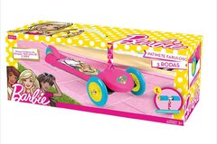 Lote Patinete Fabuloso Tri 3 Rodas Barbie - comprar online